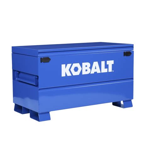 48 in x 24 in steel job site tool box|kobalt 24 inch box.